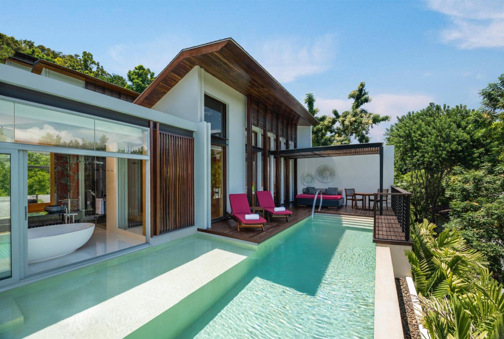 W Koh Samui Otel Mae Nam Oda fotoğraf