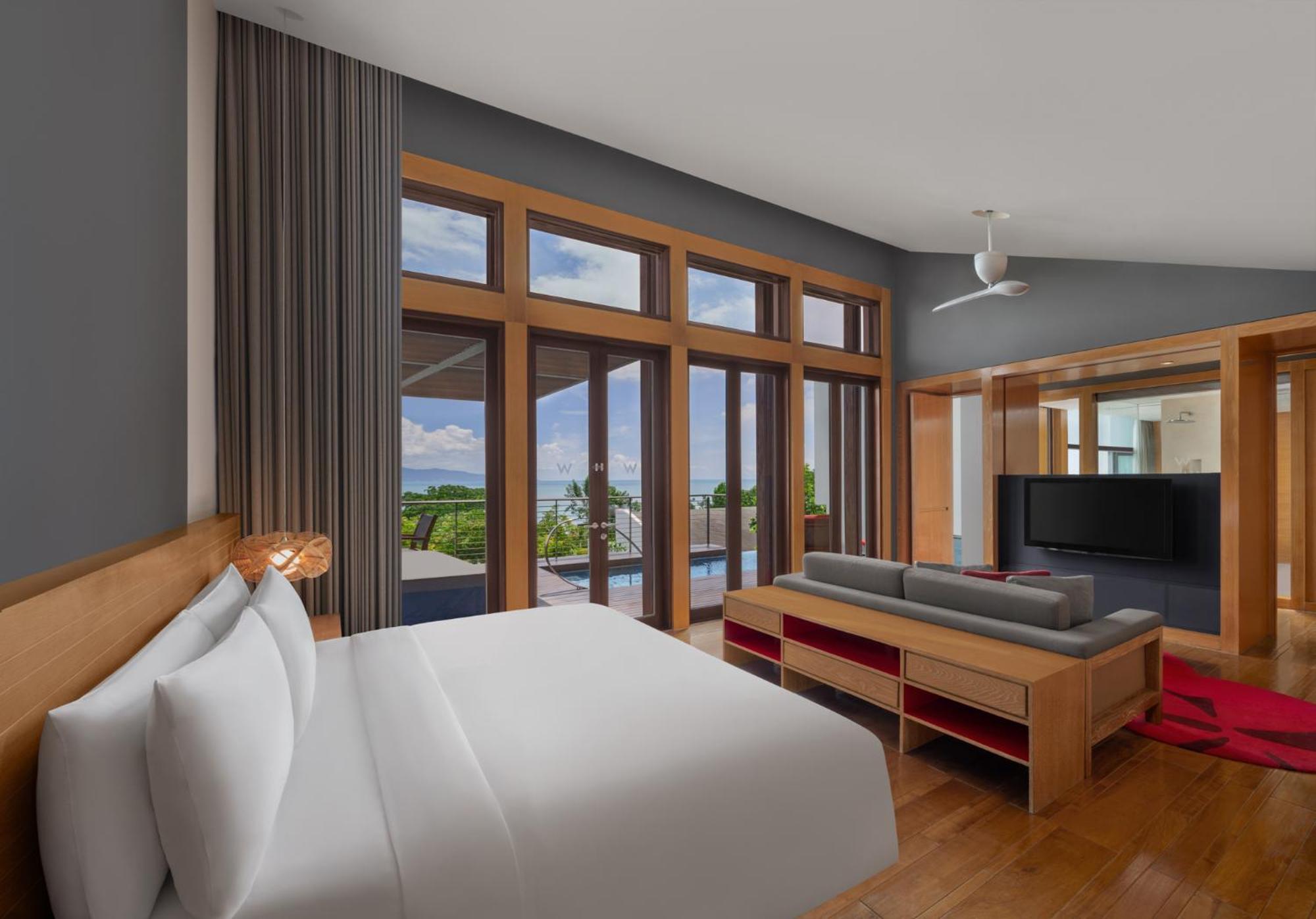 W Koh Samui Otel Mae Nam Dış mekan fotoğraf