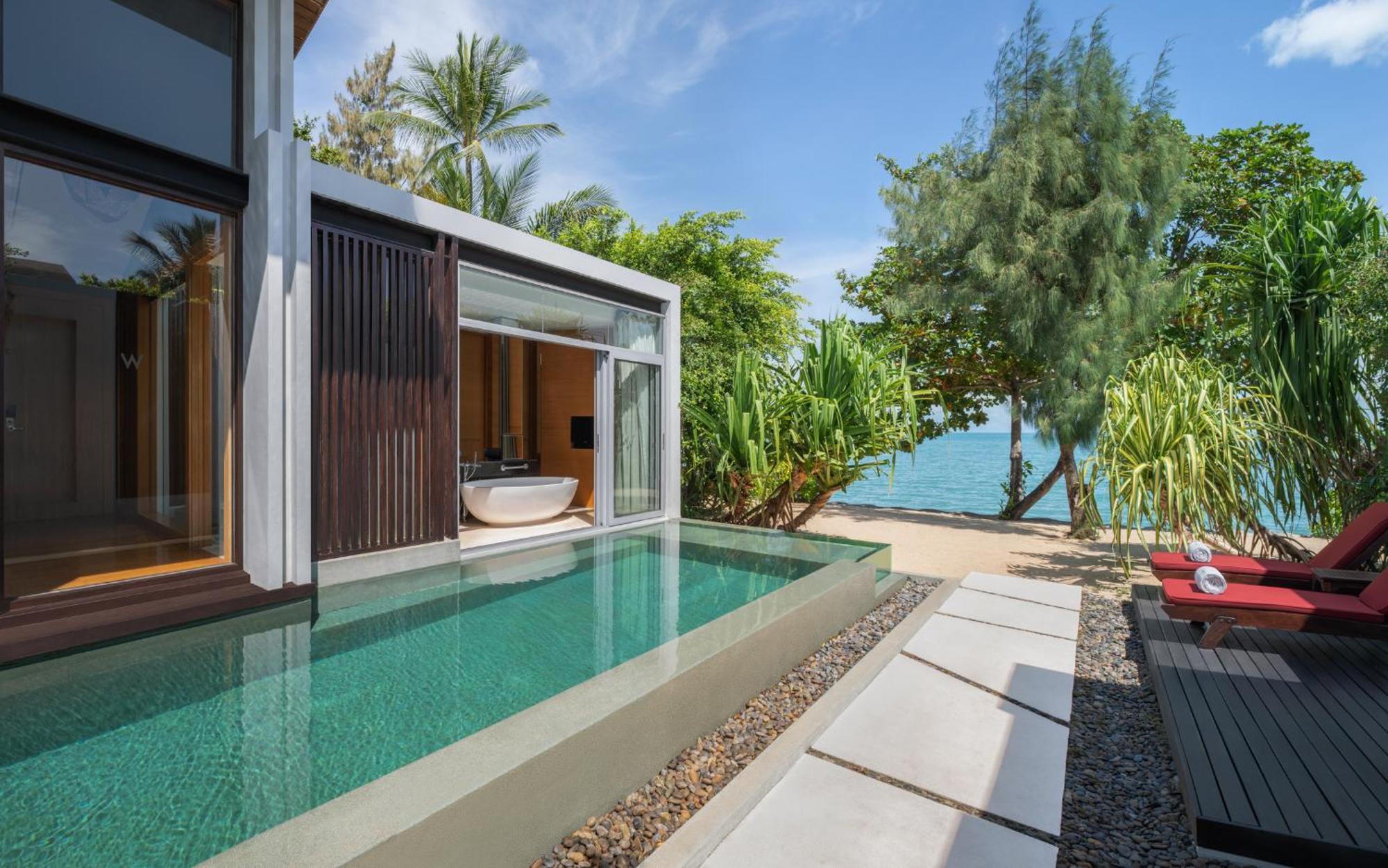 W Koh Samui Otel Mae Nam Dış mekan fotoğraf